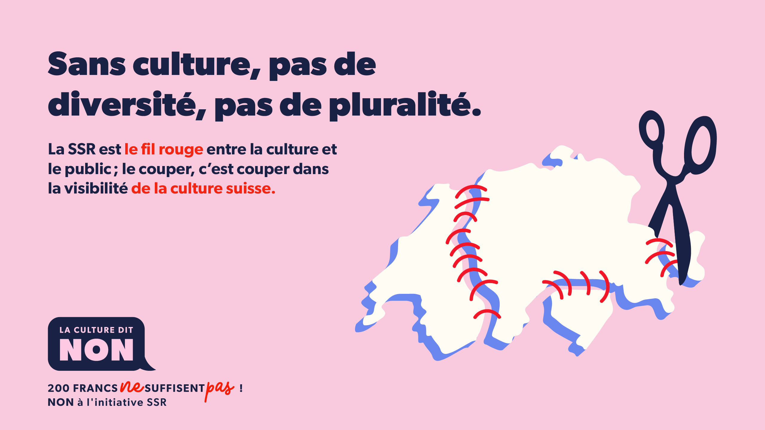 Sans culture, pas de diversité, pas de pluralité